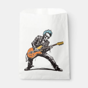 Rock and Roll Skeletons Birthday Party Favour Bags