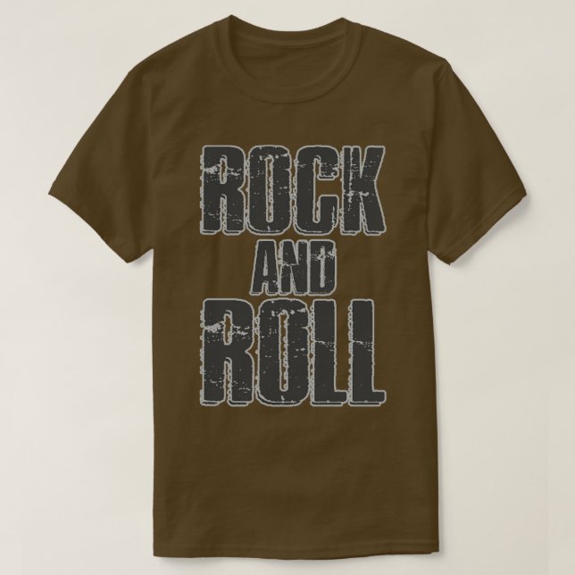 Rock and Roll T-Shirt (Design Front)