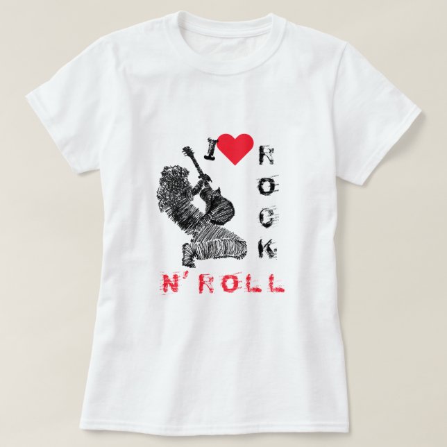 Rock and Roll T-Shirt (Design Front)