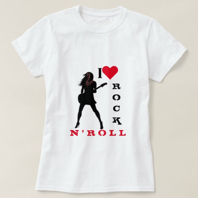 Rock and Roll T-Shirt (Design Front)