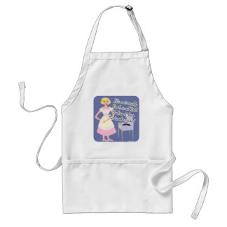 Rock and Roll Tambourine Fifties Housewife Standard Apron