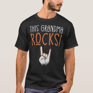 Rock and Roll This Grandma Rocks Rocker Granny T-Shirt