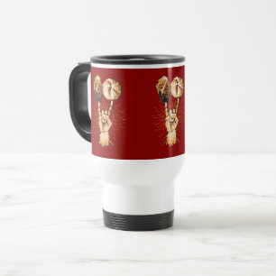 Rock and Roll Travel Mug