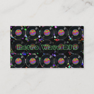 Rock And Roll Vinyl Business Card 3