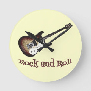 Rock and Roll Wall Clock