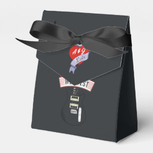 Rock and Roll Wedding  Favour Box