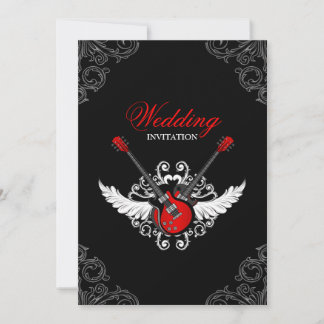 Rock and Roll Wedding Invitation