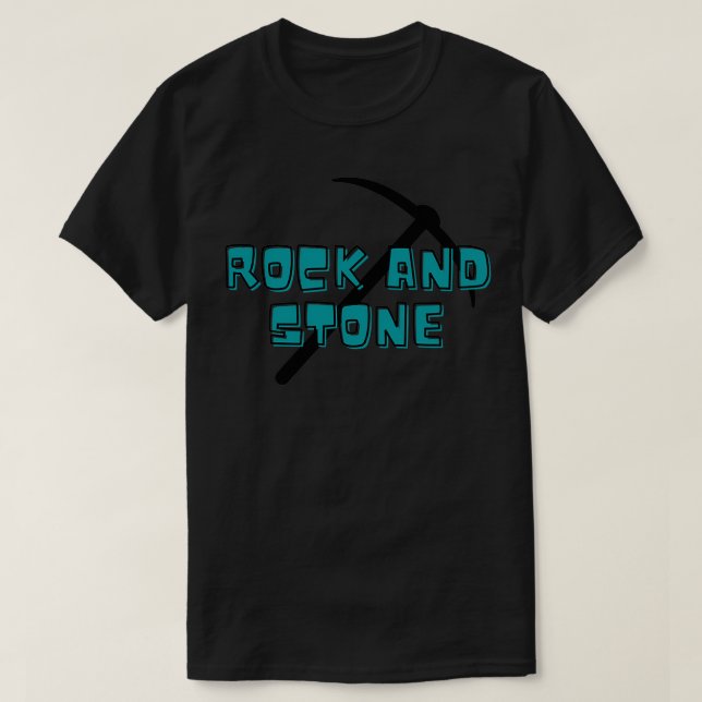 Rock and Stone Classic TShirt (Design Front)