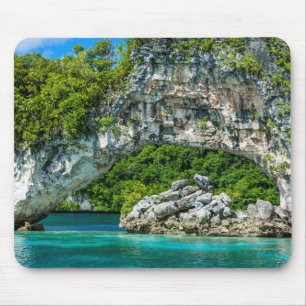 Rock Arch In The Rock Islands Mouse Mat