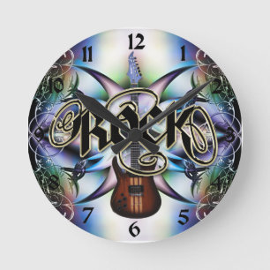 Rock Around the Clock Music Clock