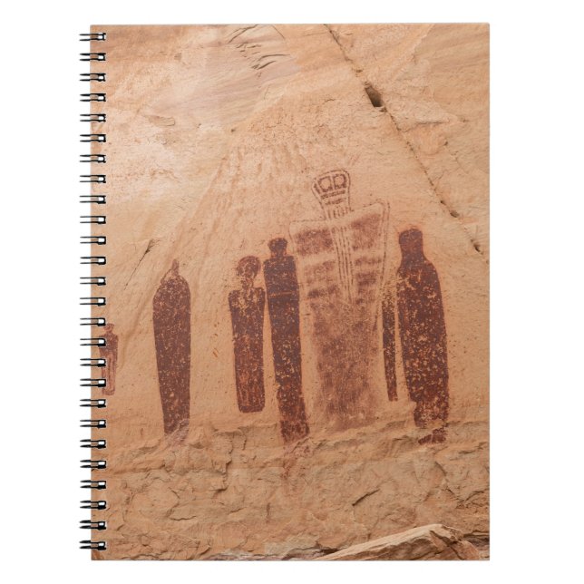 Rock Art Pictograph the Great Gallery Notebook (Front)