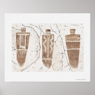 Rock art, Utah Poster