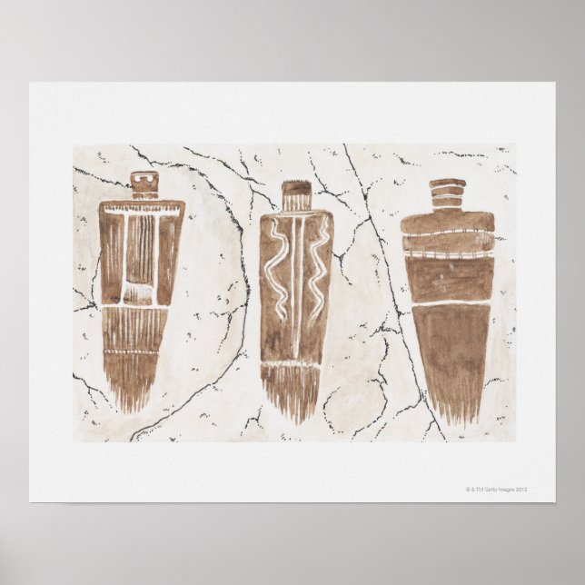 Rock art, Utah Poster (Front)