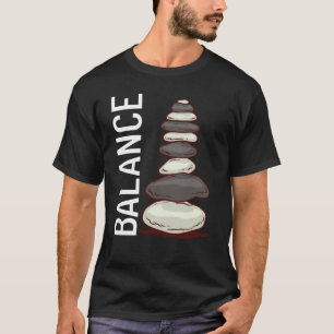 Rock Balancing Stone Stacking Game Balancer 1 T-Shirt