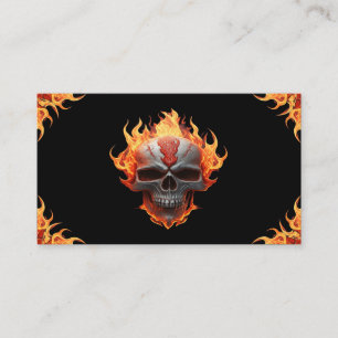 Rock Band Heavy Metal Music Musician Guitarist Business Card