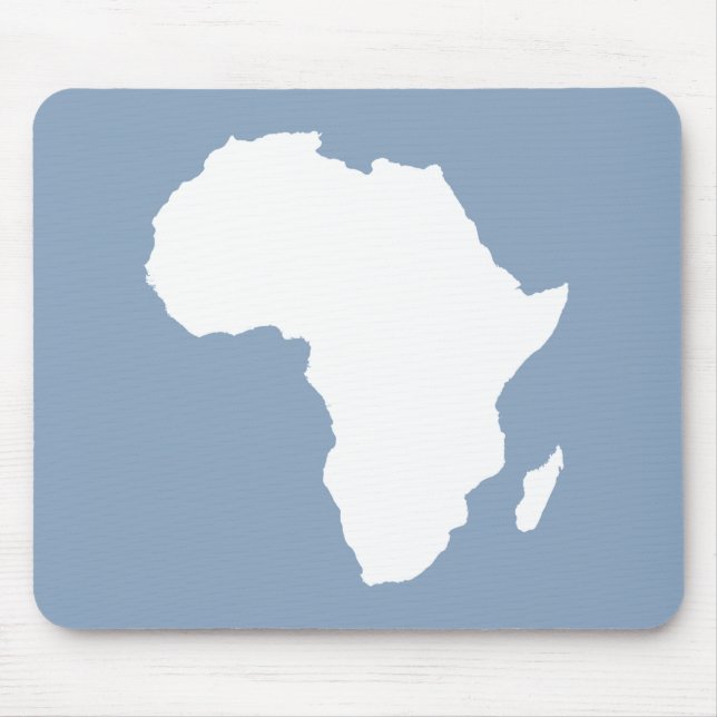 Rock Blue Audacious Africa Mouse Mat (Front)