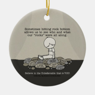 Rock Bottom Ceramic Tree Decoration