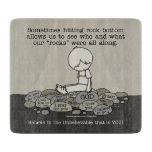 Rock Bottom Cutting Board