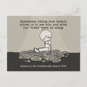 Rock Bottom Postcard