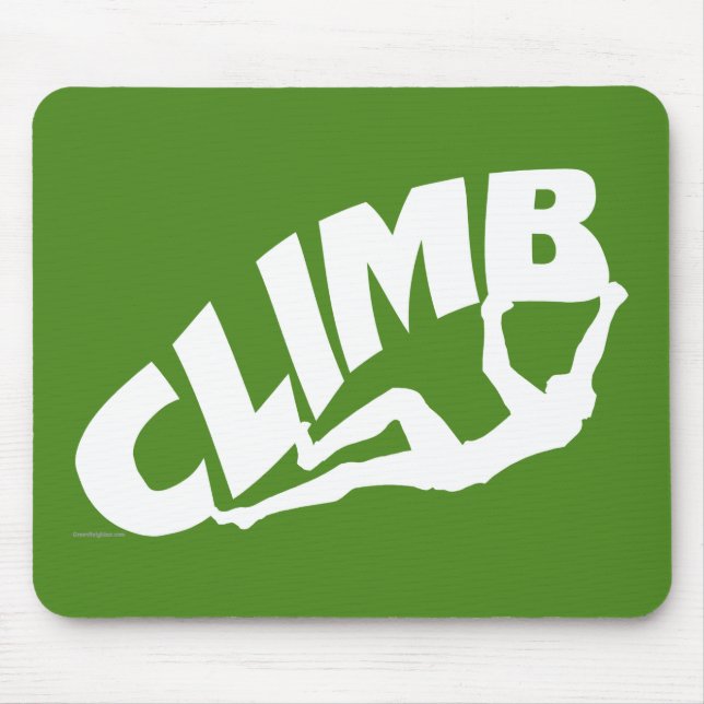 Rock Bouldering Mouse Mat (Front)