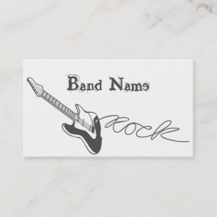 Rock Business Card