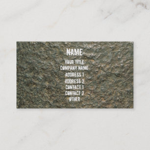 Rock Business Card