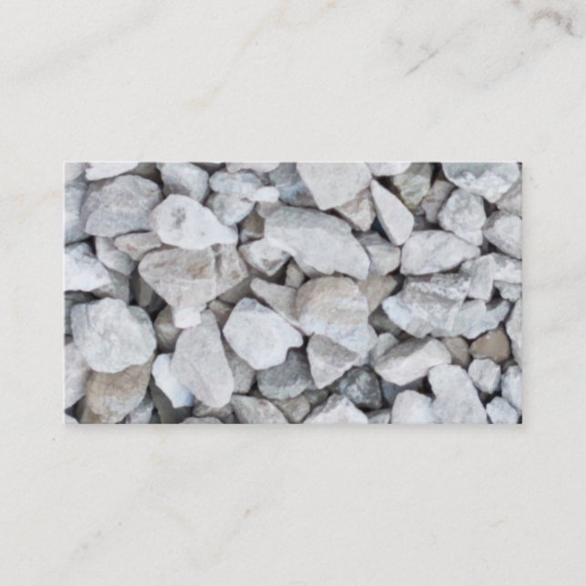 Rock Business Card (Front)