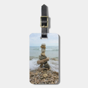 Rock Cairn (Pillar) - Mackinac Island, Michigan Luggage Tag