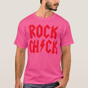 Rock Chick Hard Rock Rock Music Heavy Metal girl r T-Shirt
