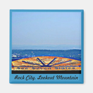 Rock City, Lookout Mountain Magnet