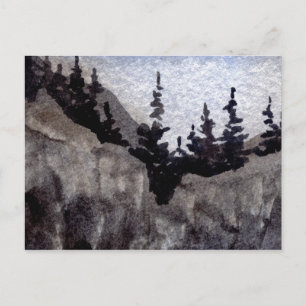 "Rock Cliff #1" Country Roads Postcard