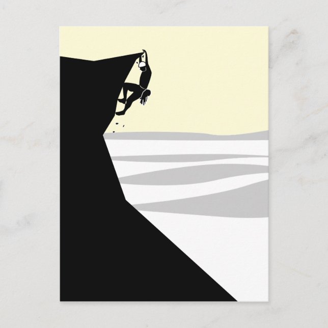 Rock Climber 1 Postcard (Front)