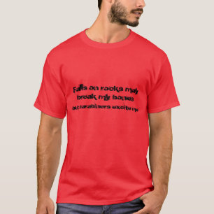 rock climber 2 T shirt