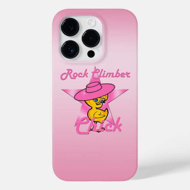 Rock Climber Chick #8 Case-Mate iPhone Case (Back)