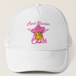 Rock Climber Chick #8 Trucker Hat
