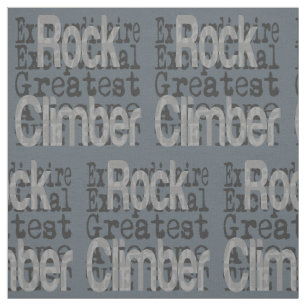 Rock Climber Extraordinaire Fabric