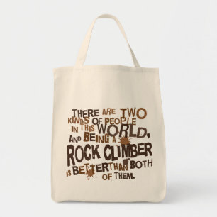 Rock Climber (Funny) Gift Tote Bag