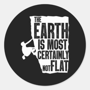 Rock Climber Gift Sport Bouldering Climbing Classic Round Sticker