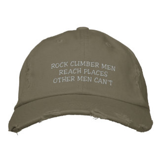 rock climber men cap