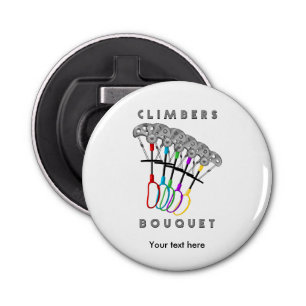 Rock Climbers Bouquet Bottle Opener