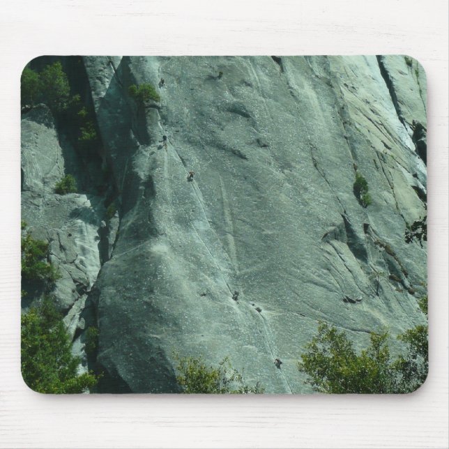 Rock Climbers on El Capitan Mouse Mat (Front)