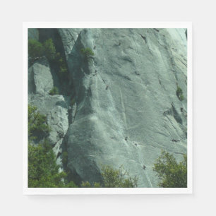 Rock Climbers on El Capitan Napkin