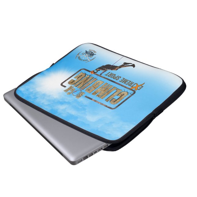 Rock Climbing | 15" Laptop sleeve (Front Bottom)