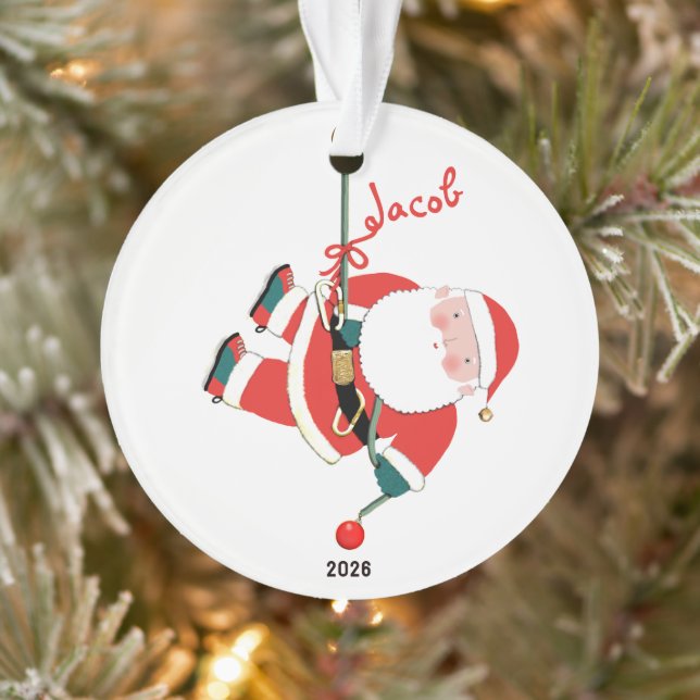 Rock Climbing 2023 Keepsake Ornament (Tree)