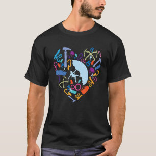 Rock Climbing Alpinism Mountain Mountaineer Hiking T-Shirt