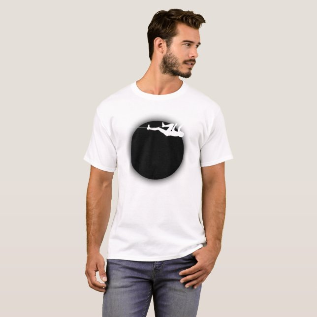 Rock Climbing and Black Moon T-Shirt (Front Full)