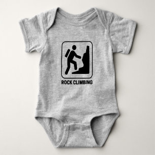 Rock Climbing Baby Bodysuit