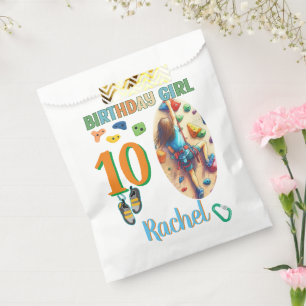 Rock Climbing Birthday Girl Adventure Ready Favour Bags