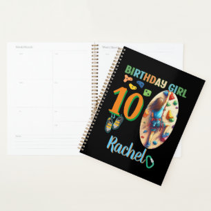 Rock Climbing Birthday Girl Adventure Ready Planner