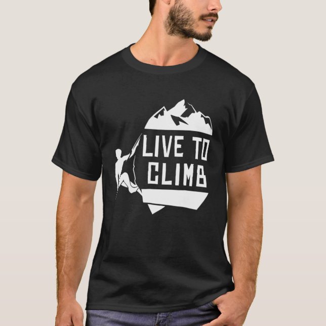 Rock Climbing  Boulder Climber Women Men T-Shirt (Front)